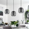 Saitoco Hanglamp Zwart, 3-lichts