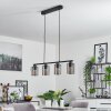Pajonales Hanglamp Zwart, 4-lichts