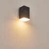 Toogong Buiten muurverlichting LED Antraciet, 1-licht