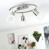 Chapod Plafondlamp LED Nikkel mat, 3-lichts