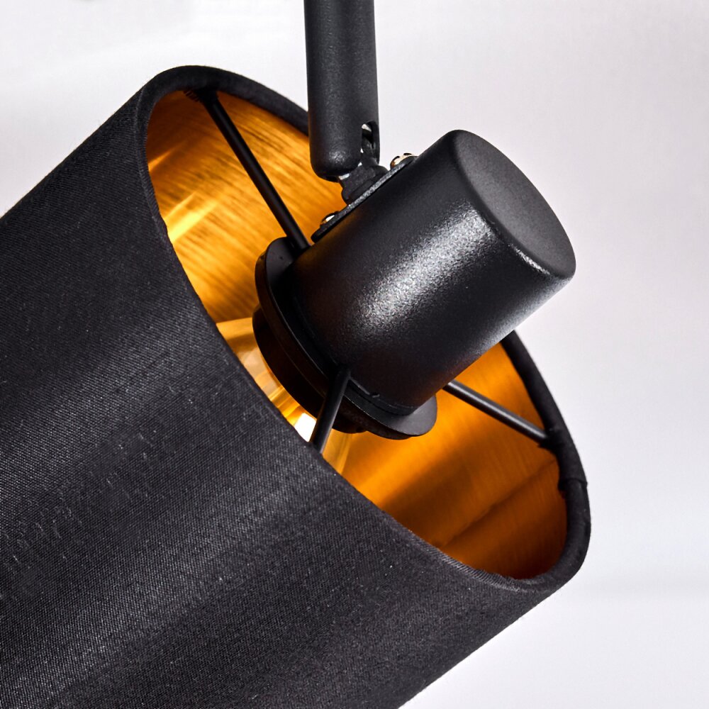 Alsen Plafondlamp Zwart, 1-licht