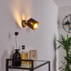 Alsen Muurlamp Zwart, 1-licht