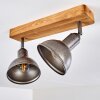 Tholen Plafondlamp Bruin, 2-lichts
