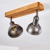 Tholen Plafondlamp Bruin, 2-lichts
