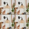 Totui Plafondlamp Zwart, 1-licht