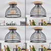 Omba Plafondlamp Hout licht, 1-licht
