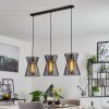 Chaca Hanglamp Zwart, 3-lichts