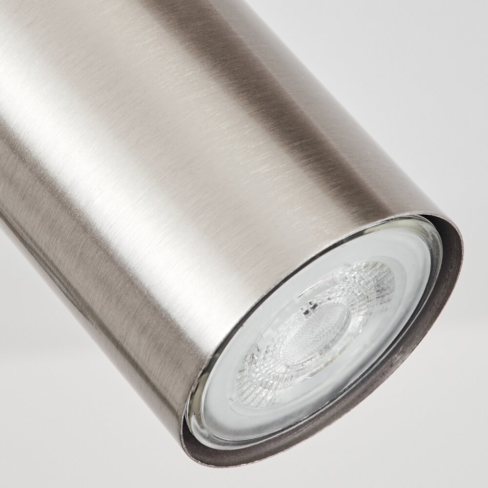 Javel Plafondlamp Chroom, Nikkel mat, 5-lichts