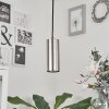 Javel Hanger Nikkel mat, 1-licht