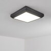 Alkmaar Buitenshuis plafond verlichting LED Antraciet, 1-licht