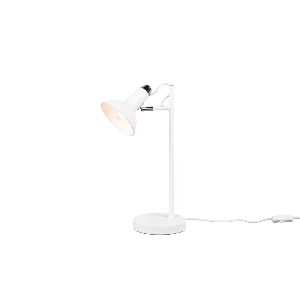 Trio Roxie Tafellamp Wit, 1-licht main product photo