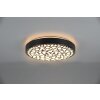 Reality Chizu Plafondlamp LED Zwart, 1-licht, Afstandsbediening, Kleurwisselaar