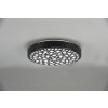 Reality Chizu Plafondlamp LED Zwart, 1-licht, Afstandsbediening, Kleurwisselaar