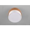 Trio Seasons Plafondlamp Natuurlijke kleuren, Nikkel mat, 2-lichts