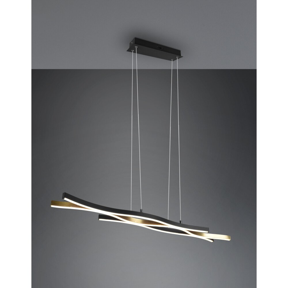 Trio Blaze Hanglamp LED Messing, 1-licht main product photo