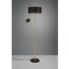 Trio Motel Staande lamp Messing, 1-licht