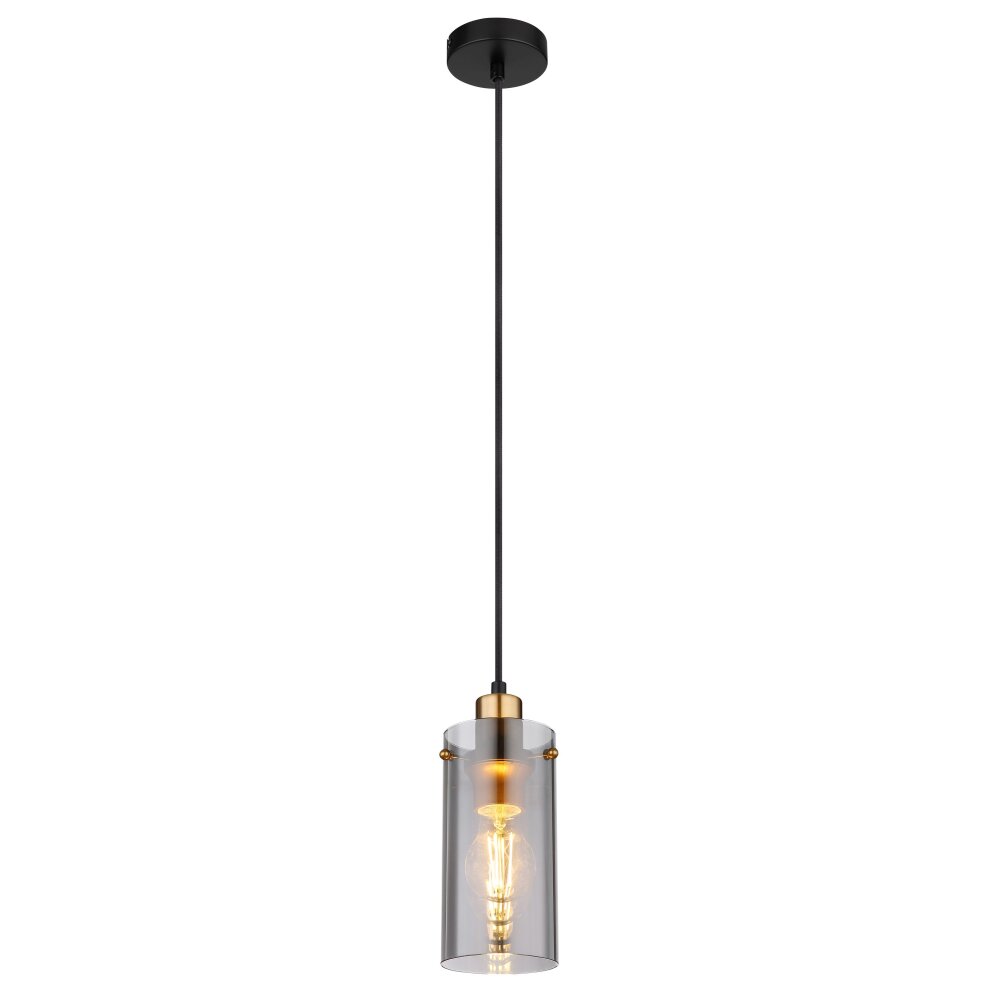 Globo FANNI Hanger Messing, Zwart, 1-licht main product photo