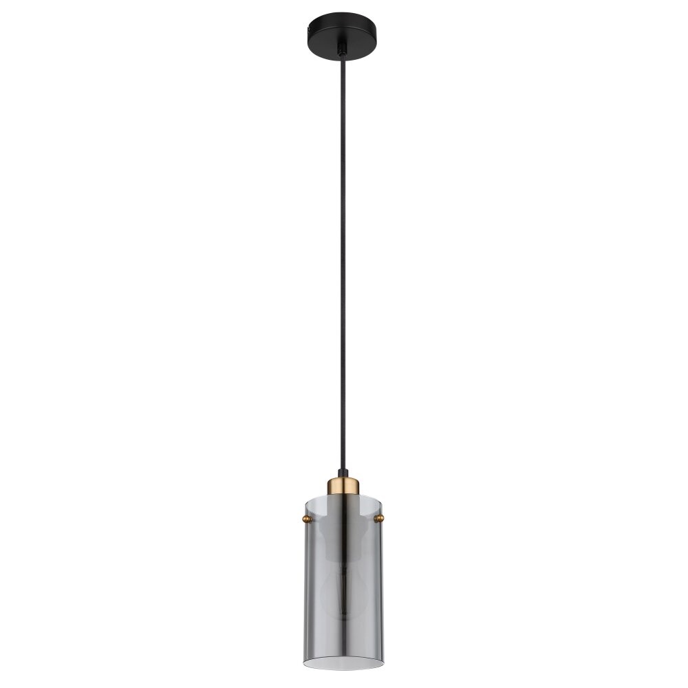 Globo FANNI Hanger Messing, Zwart, 1-licht