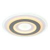 Globo SABATINO Plafondlamp LED Wit, 1-licht, Afstandsbediening