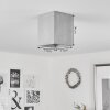 Stettler Plafondlamp Grijs, 1-licht