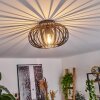 Oravi Plafondlamp Zwart, 1-licht