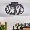 Oravi Plafondlamp Zwart, 1-licht