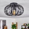 Oravi Plafondlamp Zwart, 1-licht