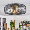 Oravi Plafondlamp Zwart-Goud, 1-licht