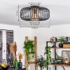 Oravi Plafondlamp Zwart-Goud, 1-licht