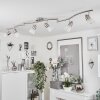 Chapod Plafondlamp LED Chroom, Nikkel mat, 6-lichts