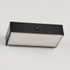 Seilhac Solarlamp LED Zwart, 1-licht, Bewegingsmelder