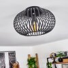 Oravi Plafondlamp Zwart, 1-licht