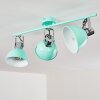 Borik Plafondlamp Blauw, 3-lichts