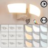 Carnetin Buiten muurverlichting LED Wit, 2-lichts