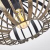 Oravi Plafondlamp Zwart-Goud, 1-licht