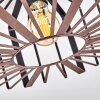 Oravi Plafondlamp Zwart, 1-licht