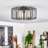 Oravi Plafondlamp Zwart-Goud, 1-licht
