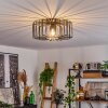 Oravi Plafondlamp Zwart-Goud, 1-licht