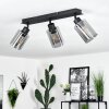 Hunouri Plafondlamp Zwart, 3-lichts