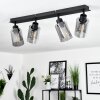 Hunouri Plafondlamp Zwart, 4-lichts