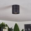 Laonsana Plafondlamp LED Zwart, 1-licht