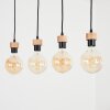 Harran Hanger Natuurlijke kleuren, 4-lichts