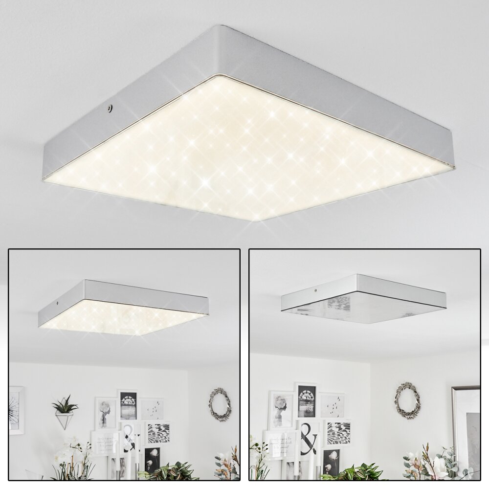 Mentque Plafondlamp LED Zilver, 1-licht main product photo
