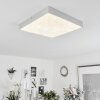 Mentque Plafondlamp LED Zilver, 1-licht