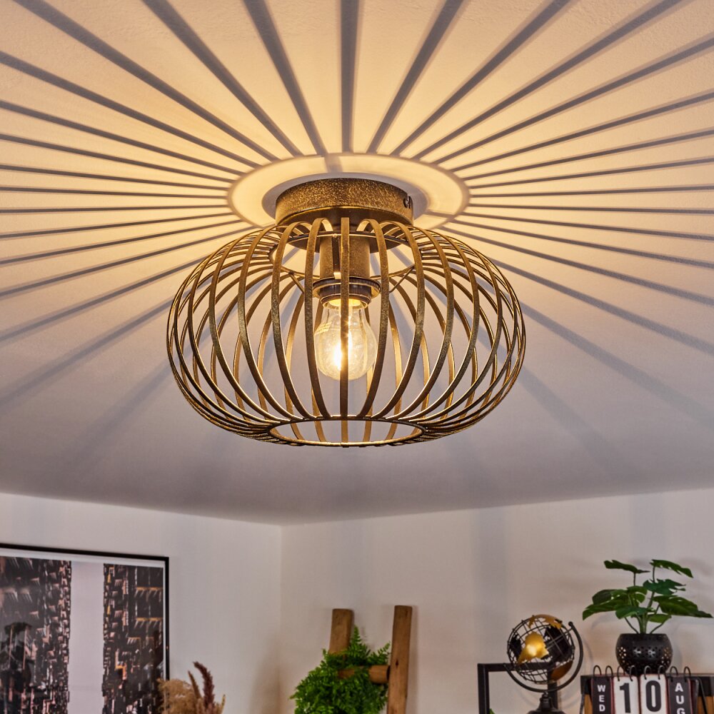 Oravi Plafondlamp Antiek, Goud, 1-licht main product photo