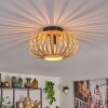 Oravi Plafondlamp Hout licht, 1-licht
