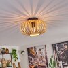 Oravi Plafondlamp Hout licht, 1-licht