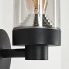 Crantenoy Buiten muurverlichting Zwart, 1-licht