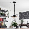Timola Hanger Zwart, 7-lichts