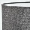 Francillon Tafellamp Bruin, Chroom, houtlook, 1-licht